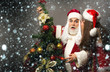 © Volodymyr - Amazed santa listens to girl