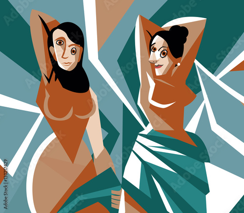 Obrazy Picasso  kubistyczne-malarstwo-kobiet-women