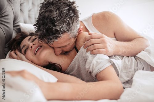Good Morning Kiss From Her Man Buy This Stock Photo And Explore Similar Images At Adobe Stock Adobe Stock