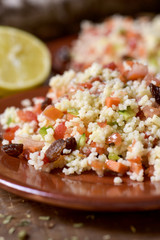 Wall Mural - tabbouleh, a typical levantine arab salad