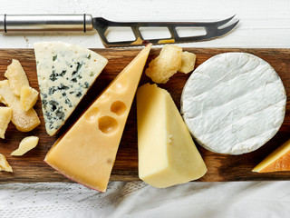 Sticker - various types of cheese