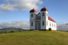 Te Puke Marae Maori Church, Raetihi, North Island, New Zealand