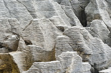 Rock Patterns At Pancake Rocks, Punakaiki, West Coast, South Island, New Zealand 