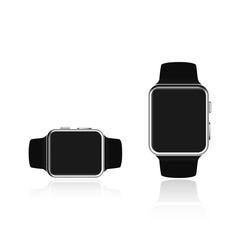 Wall Mural - smart watch isolated on white background. vector illustration.