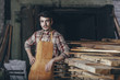 © fStop - Portrait of carpenter standing in workshop