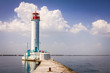 lighthouse in the port of Odessa, Ukraine