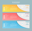 © 3art - Three tariffs. Interface for the site. ui ux vector banner for web app. Pastel pricing table, banner, order, box, button, list and bullet with plan for website in flat design, style