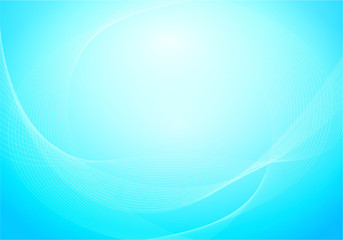 Wall Mural - blue vector abstract background of silk pattern with light glow and copy space.