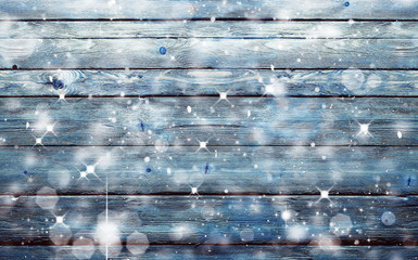 Wall Mural - glitter blue background