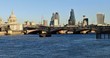 The City of London / View over blackfriars bridge (12-2016)