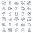 © Olena - Linear icons set of logistics and delivery. Vector illustration