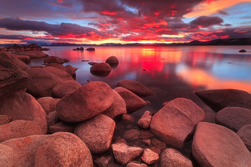 Northe Lake Tahoe Sunset