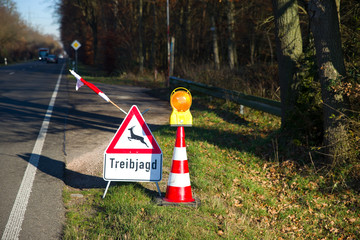 Sticker - Treibjagd