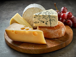 Poster - various types of cheese