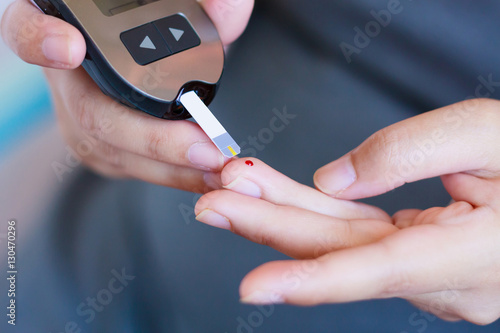 Cuadros en Lienzo Test Blood Glucose For Diabetes