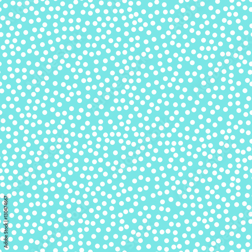 Stoffe zum Nähen Aqua Polka Dot wzór. Szew polkadot wolna tapeta tło.