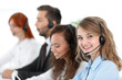 © Africa Studio - Business people in call center office