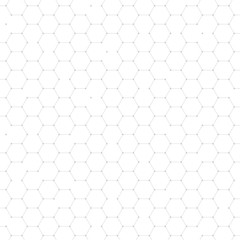 Hexagonal geometric pattern abstract background