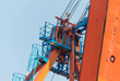 © Ipek Morel - Close up view of an overhead port crane