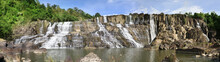 Beautiful Pongour Waterfall In Vietnam