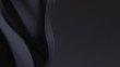 © Pierell - Stylish black background with silk waves