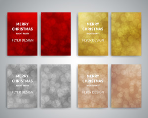 Canvas Print - Christmas Flyer design templates