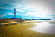 Blackpool Sea Front And Tower