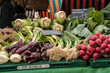 frisches Gemüse auf dem Markt