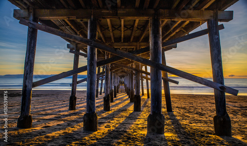 Sunset Under The Pier