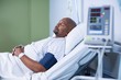 © WavebreakMediaMicro - Male patient resting in ward
