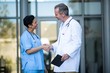 © WavebreakMediaMicro - Nurse and doctor shaking hand