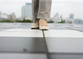 Wall Mural - Woman's feet