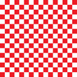 © FARBAI - Checkered seamless red pattern background
