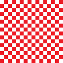 Checkered Seamless Red Pattern Background