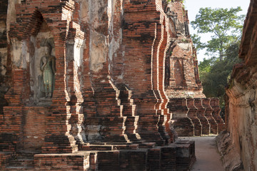 Wall Mural - Buddha statue old