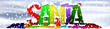 © Words Collage Cloud - Santa