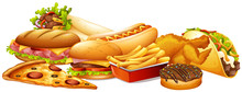 Different Types Of Fastfood
