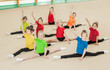© Shmel - Group of happy active children in gym