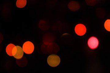 defocused bokeh lights circles background