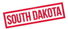 South Dakota Rubber Stamp. Grunge Design With Dust Scratches. Effects Can Be Easily Removed For A Clean, Crisp Look. Color Is Easily Changed.