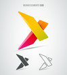 Vector extreme corporate identity icon logo design. Simple and clean x letter.