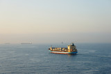 Fototapeta Big Ben - Cargo ships