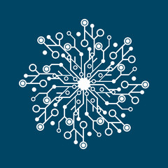 Technology vector logo