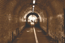 Through The Tunnel HDR Sepia Tone
