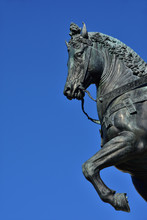 Renaissance War Horse Statue In Venice
