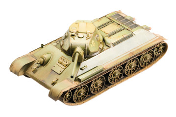 Sticker - Legendary Soviet tank T-34 at war in second world war