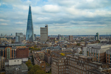  A Good Day In London.  Views Of London From A Height View On The Shard In London  Panorama Of London In A Clear Day