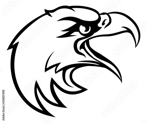 Eagle Head From Side