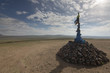 Ovoo - Mongolische Steppe