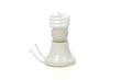 energy saving bulb isolated on white background